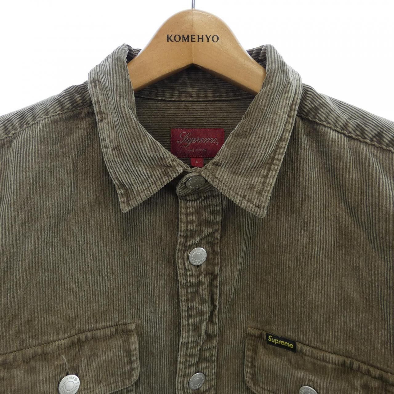 Supreme Supreme Washed Corduroy Shirt Jacket Others Outerwear