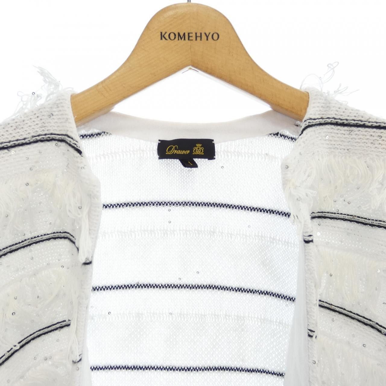 Other Other Drawer Cardigan Cotton Tops 6515-299-0390 DUTY FREE for USA Size ONE SIZE - 5 Thumbnail
