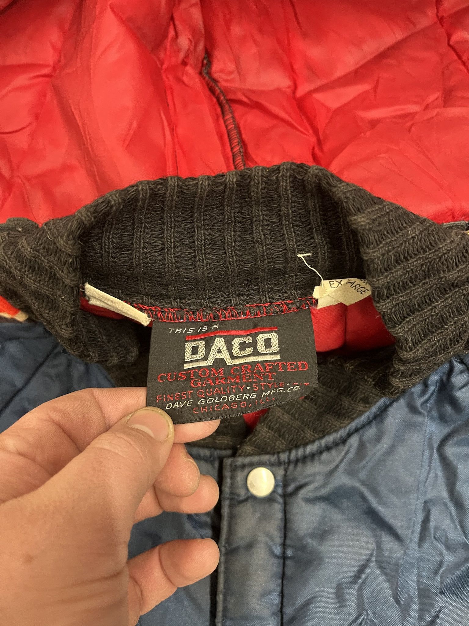 Vintage Vintage 90s Snowsuit Daco One Piece Snow Jacket and Pants Size XL Size US XL / EU 56 / 4 - 4 Thumbnail