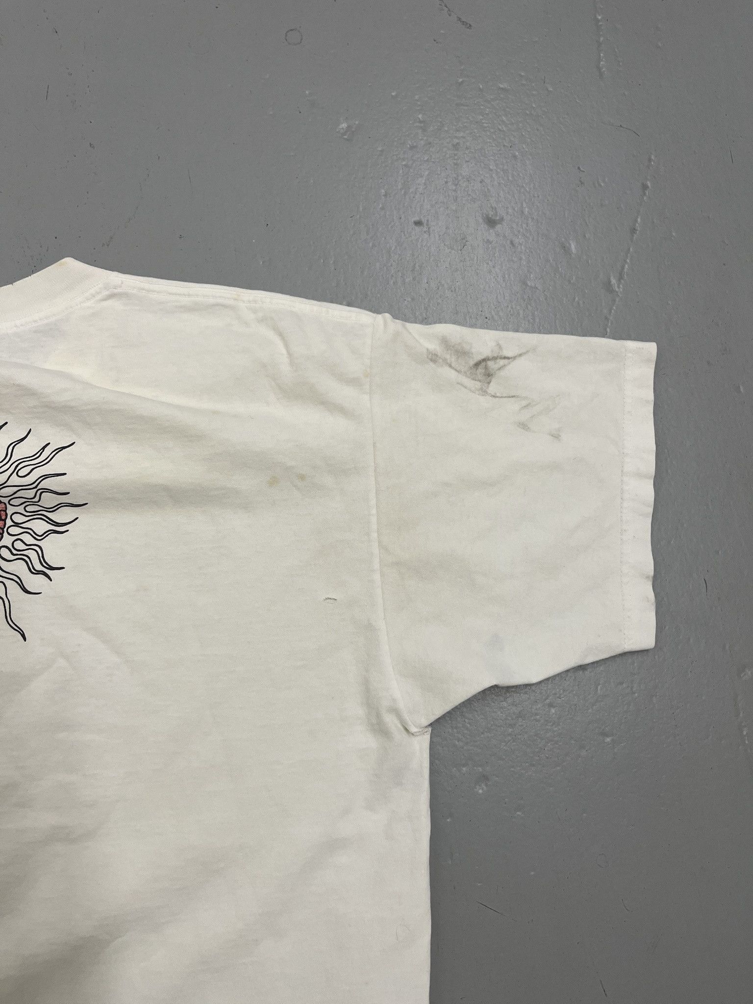 Vintage Vintage 2000s Rare Nobodys Sperm Pop Punk Band Distressed Tee Shirt Size XL Size US XL / EU 56 / 4 - 6 Thumbnail