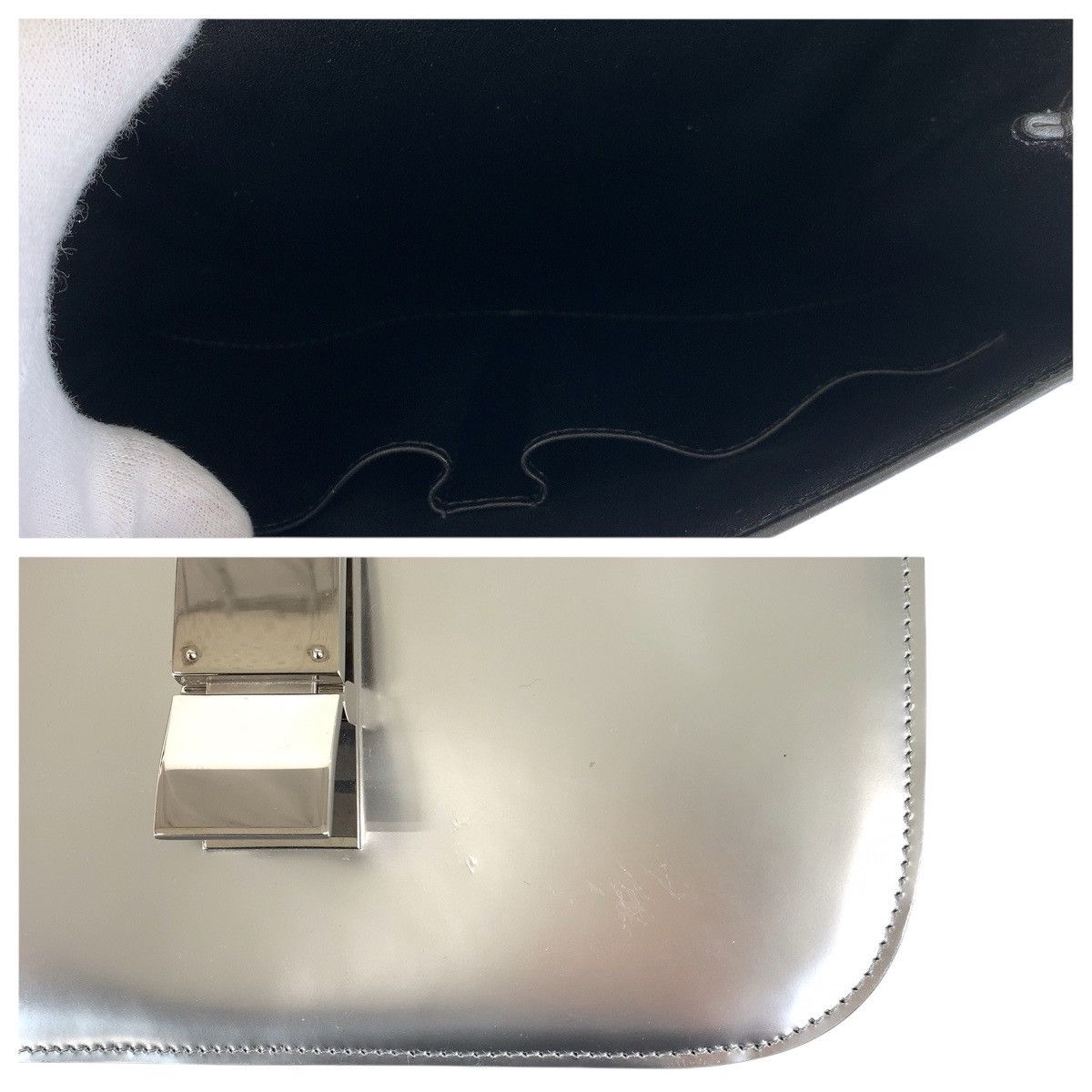 Celine Celine Celine Leather Shoulder Bag Leather Shoulder Bag DUTY FREE for USA Size ONE SIZE - 8 Thumbnail
