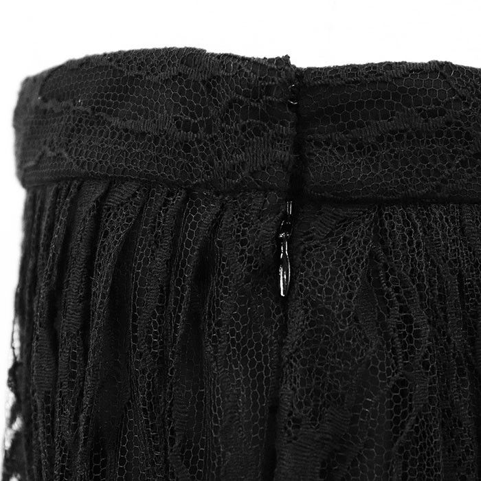Celine Celine Celine Snake Pattern Lace Cotton Nylon Skirt Cotton Skirts 2J075483F DUTY FREE for USA Size ONE SIZE - 5 Thumbnail