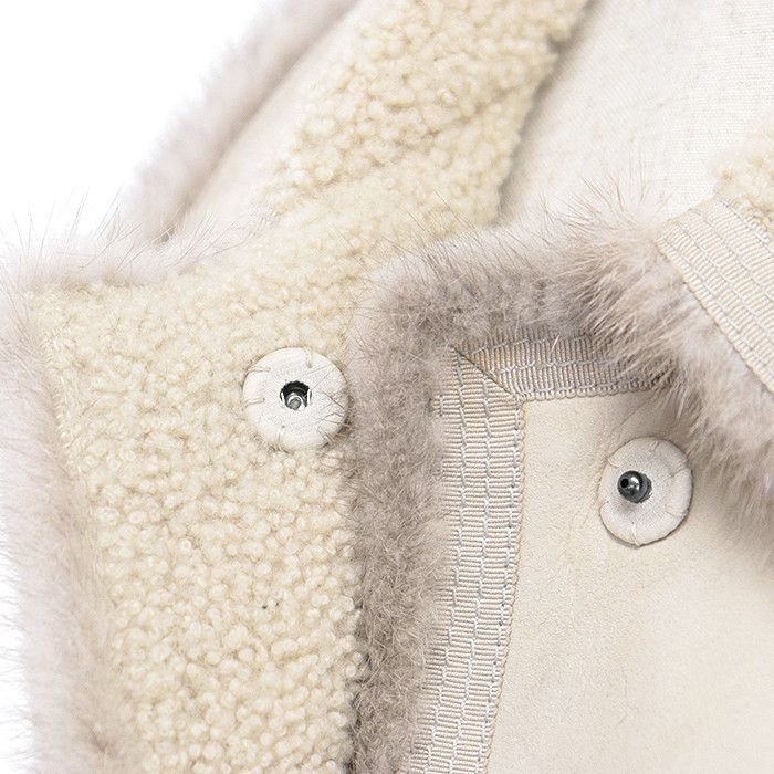 Louis Vuitton Louis Vuitton Louis Vuitton Lambskin Coat Leather Outerwear DUTY FREE for USA Size ONE SIZE - 3 Thumbnail