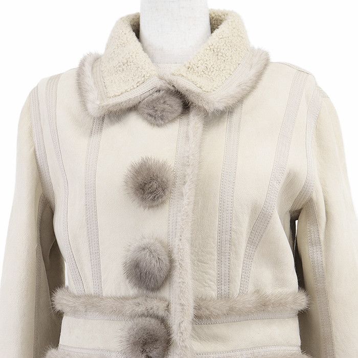 Louis Vuitton Louis Vuitton Louis Vuitton Lambskin Coat Leather Outerwear DUTY FREE for USA Size ONE SIZE - 2 Thumbnail