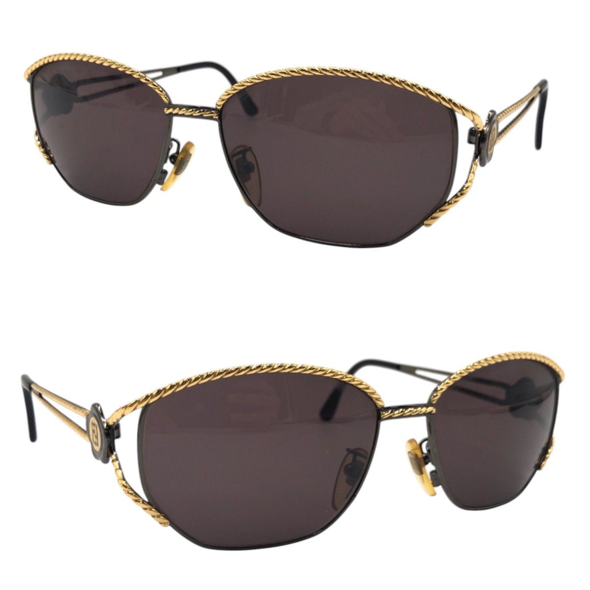 Fendi Fendi Fendi SL7023 Metal Sunglasses Metal Sunglasses SL7023 COL 590 DUTY FREE for USA Size ONE SIZE - 5 Thumbnail