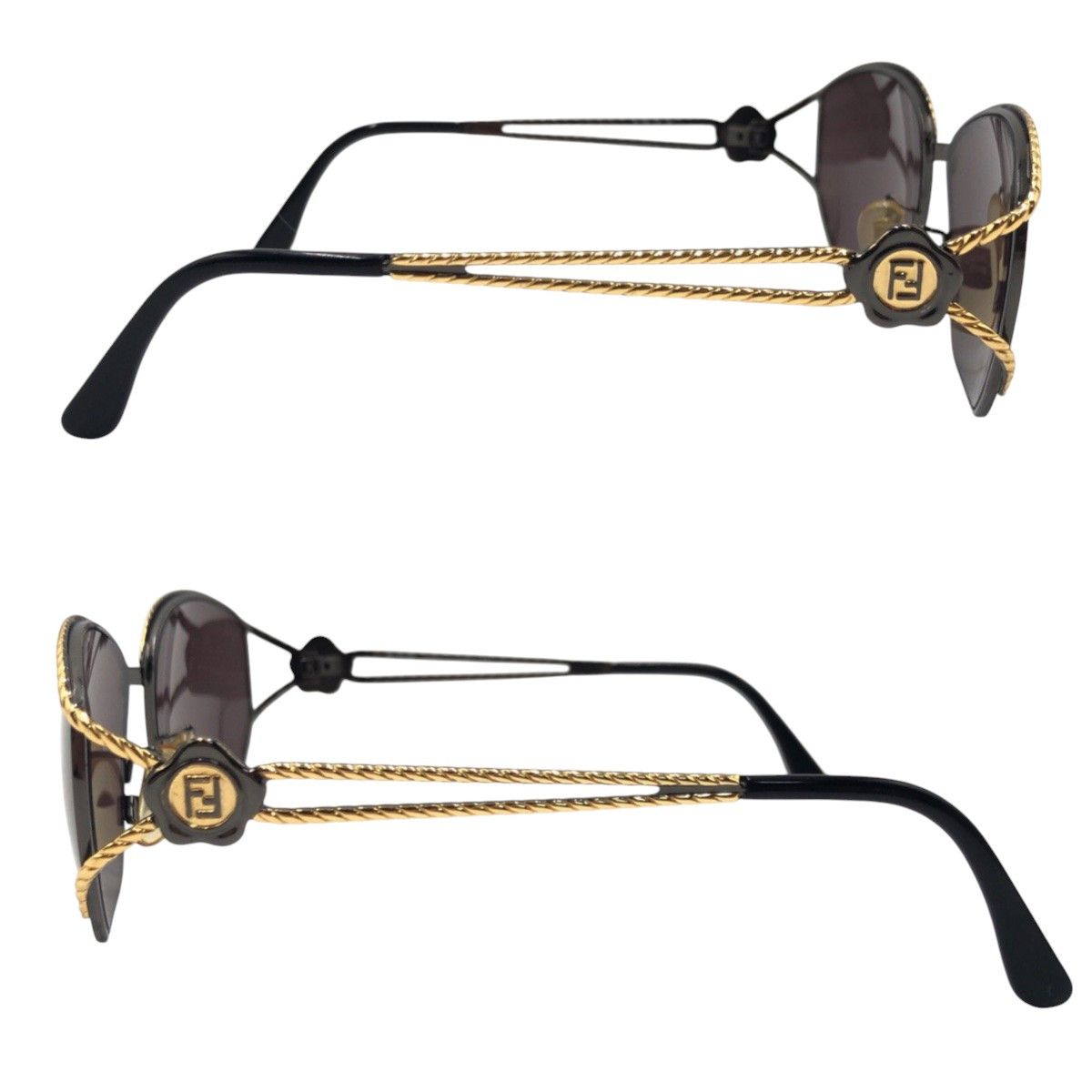 Fendi Fendi Fendi SL7023 Metal Sunglasses Metal Sunglasses SL7023 COL 590 DUTY FREE for USA Size ONE SIZE - 6 Thumbnail