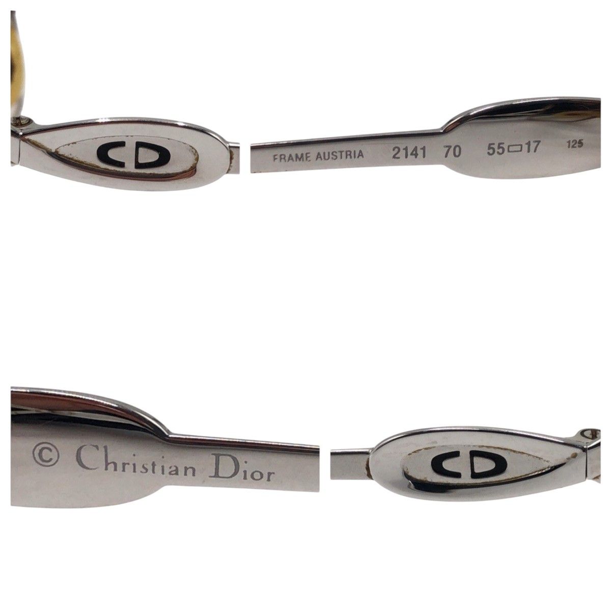 Dior Dior Dior CD Logo Metal Glasses Metal Glasses 2141 70 55□17 125 DUTY FREE for USA Size ONE SIZE - 7 Thumbnail