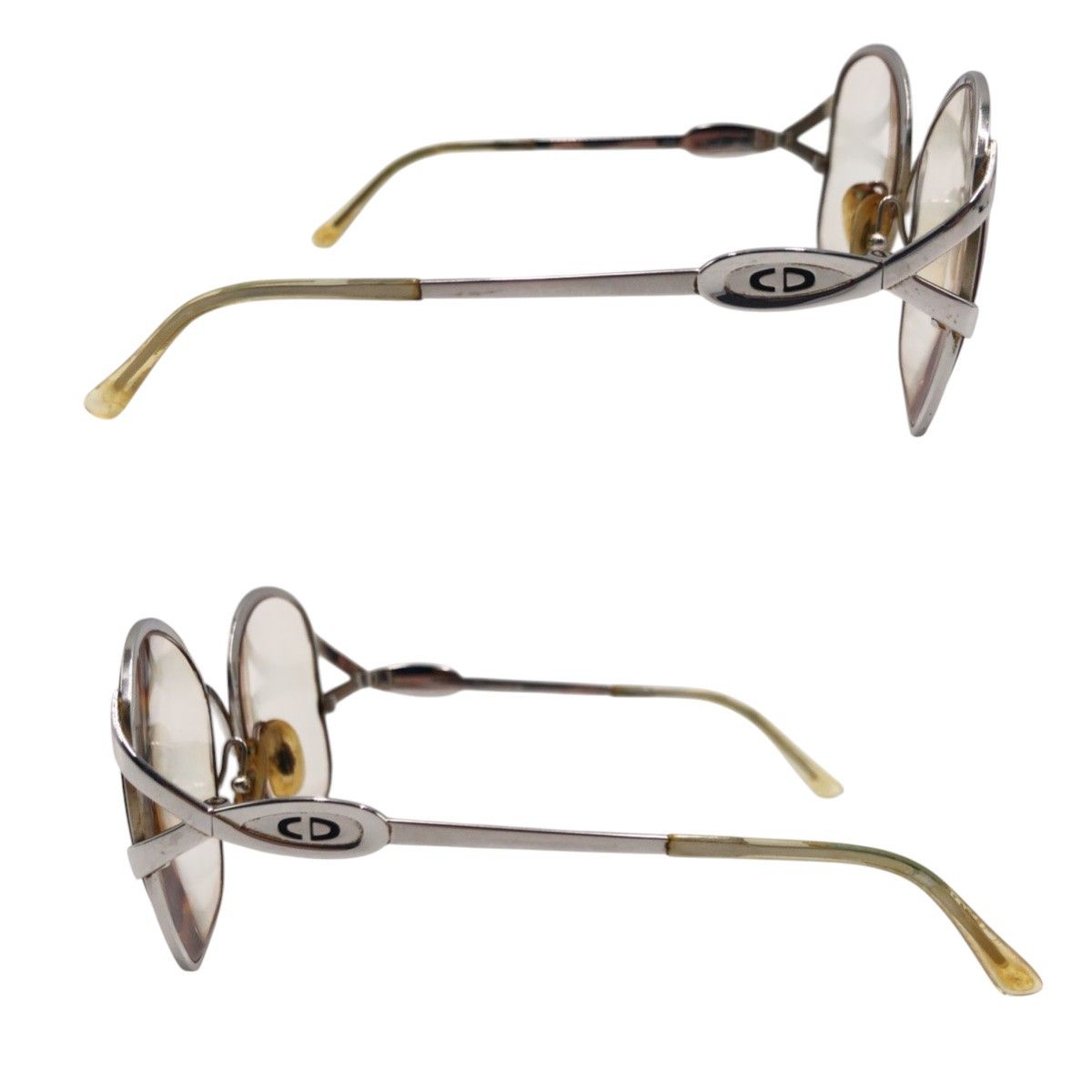 Dior Dior Dior CD Logo Metal Glasses Metal Glasses 2141 70 55□17 125 DUTY FREE for USA Size ONE SIZE - 6 Thumbnail