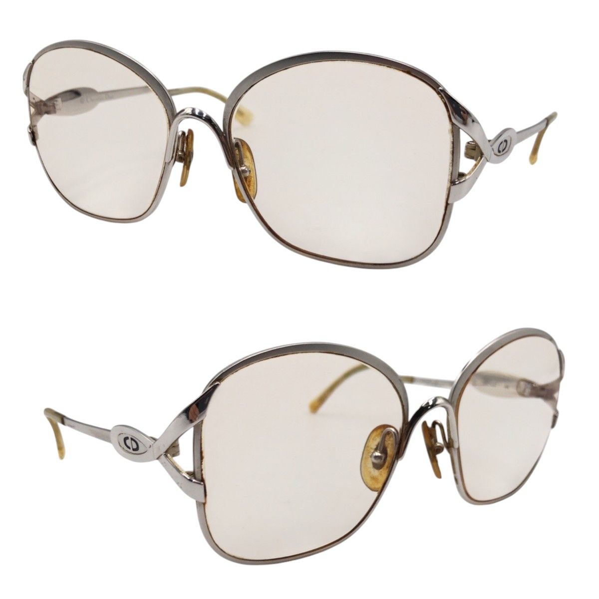 Dior Dior Dior CD Logo Metal Glasses Metal Glasses 2141 70 55□17 125 DUTY FREE for USA Size ONE SIZE - 5 Thumbnail