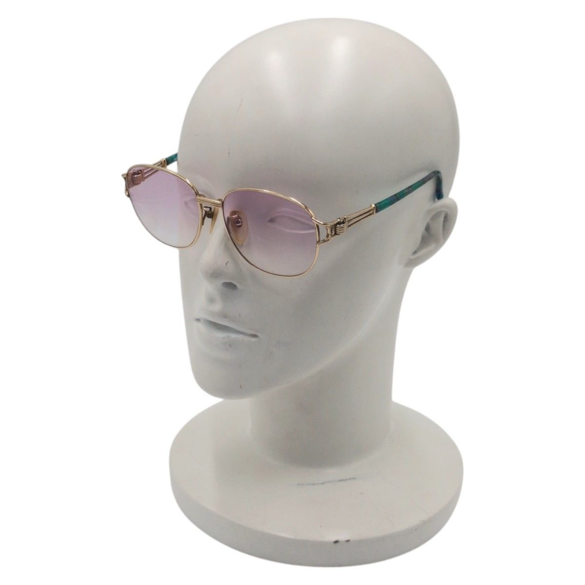 Yves Saint Laurent Yves Saint Laurent Yves Saint Laurent Metal Sunglasses Frame Metal Glasses CP 54◻︎15 135 30-6722 DUTY FREE for USA Size ONE SIZE - 4 Thumbnail