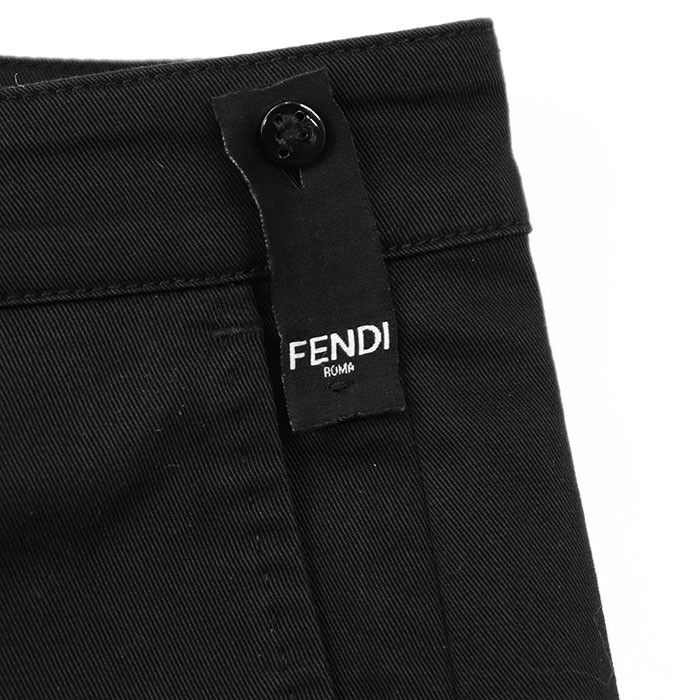 Fendi Fendi Fendi Cotton Twill Trousers Cotton Pants DUTY FREE for USA Size ONE SIZE - 3 Thumbnail