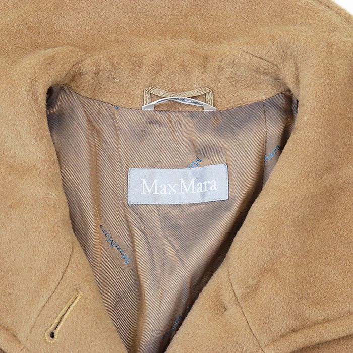 Max Mara MaxMara MaxMara 100% Wool Coat Leather Outerwear 1600016 DUTY FREE for USA Size ONE SIZE - 8 Thumbnail