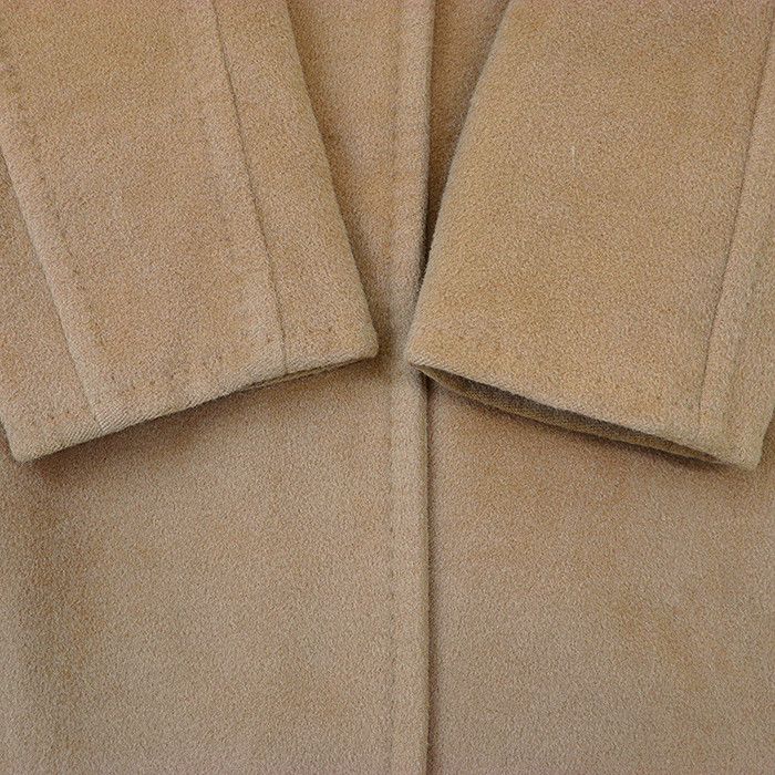 Max Mara MaxMara MaxMara 100% Wool Coat Leather Outerwear 1600016 DUTY FREE for USA Size ONE SIZE - 9 Thumbnail