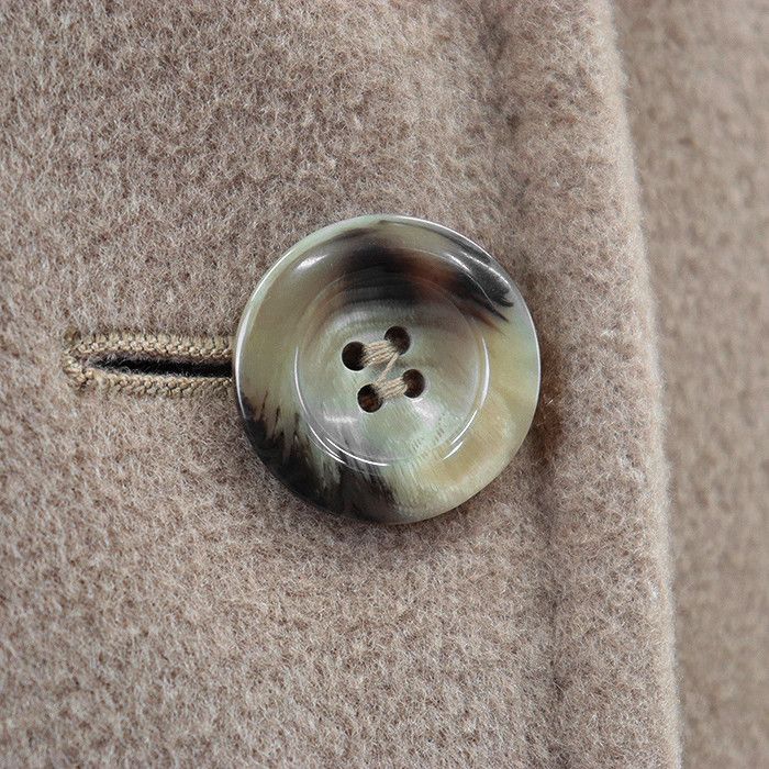 Max Mara MaxMara MaxMara 100% Wool Coat Leather Outerwear 1600016 DUTY FREE for USA Size ONE SIZE - 11 Thumbnail