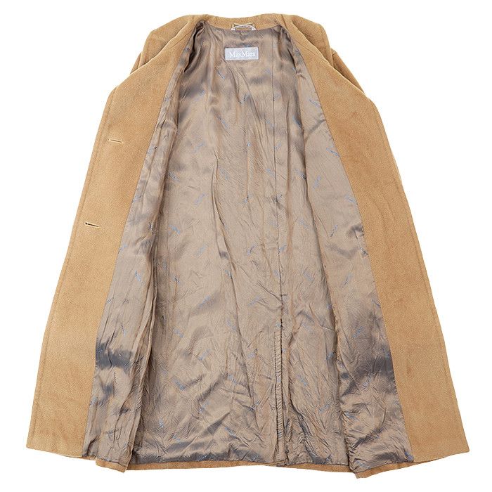 Max Mara MaxMara MaxMara 100% Wool Coat Leather Outerwear 1600016 DUTY FREE for USA Size ONE SIZE - 7 Thumbnail