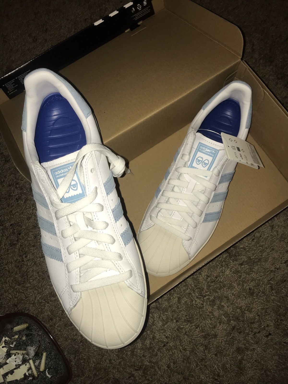 Adidas x krooked superstar vulc shoes clearance