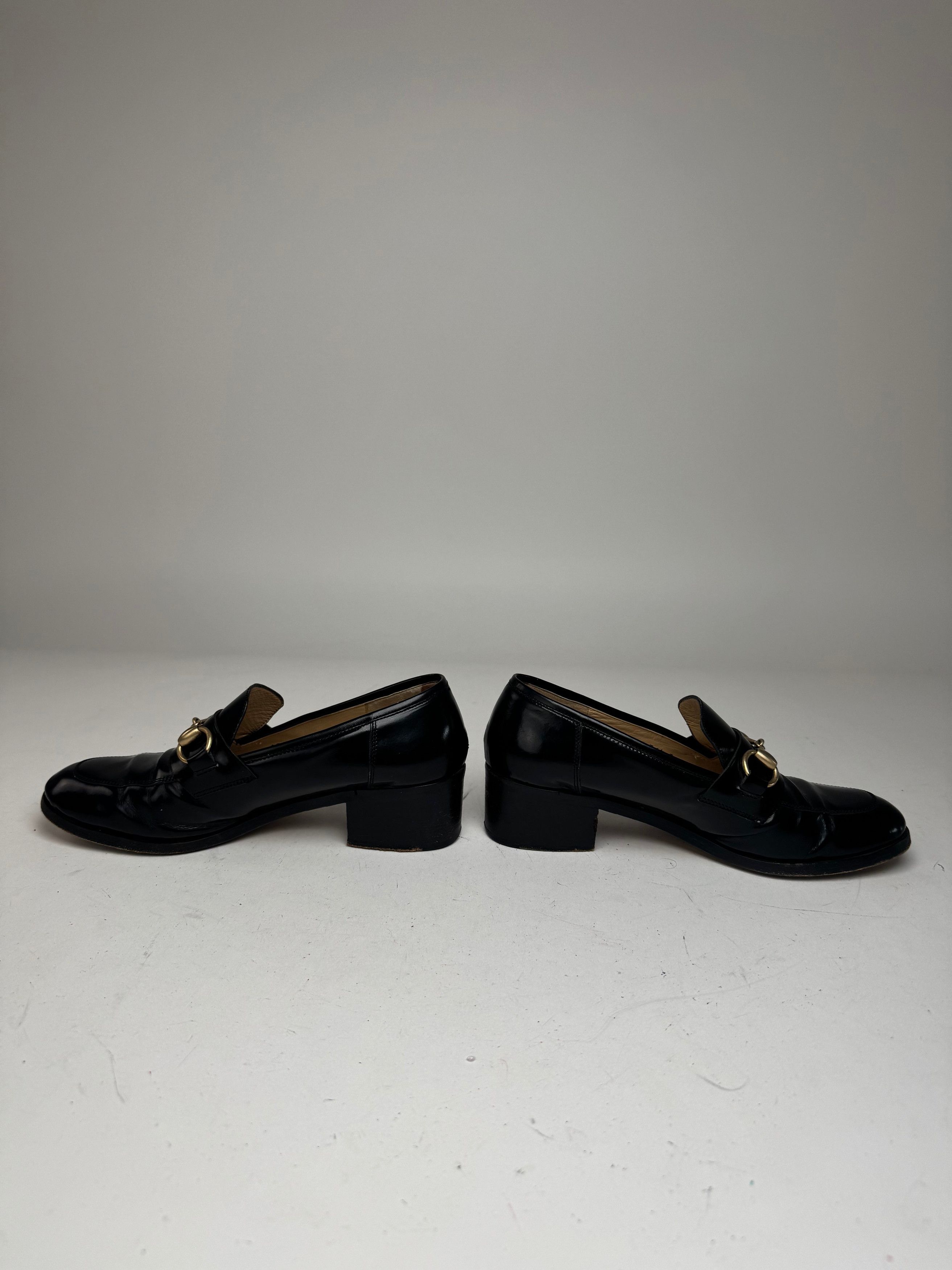 Gucci Vintage Patent Leather Horsebit Pumps EU36,5 Size US 5 / IT 35 - 5 Thumbnail
