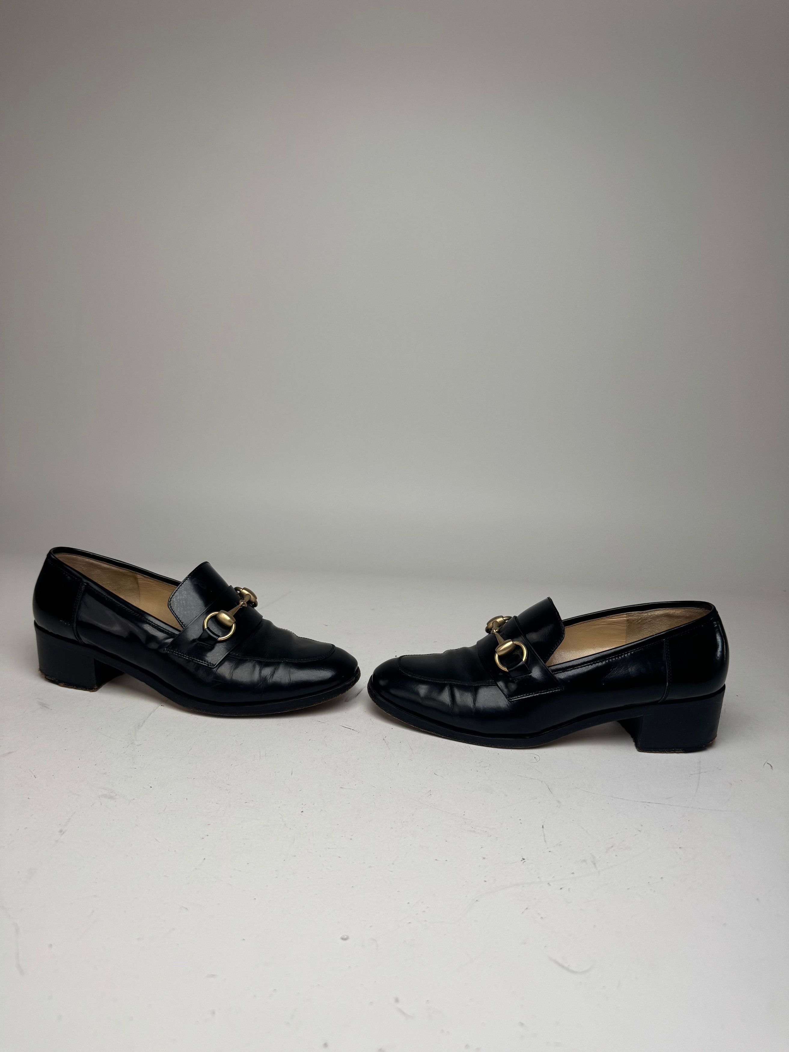 Gucci Vintage Patent Leather Horsebit Pumps EU36,5 Size US 5 / IT 35 - 3 Thumbnail