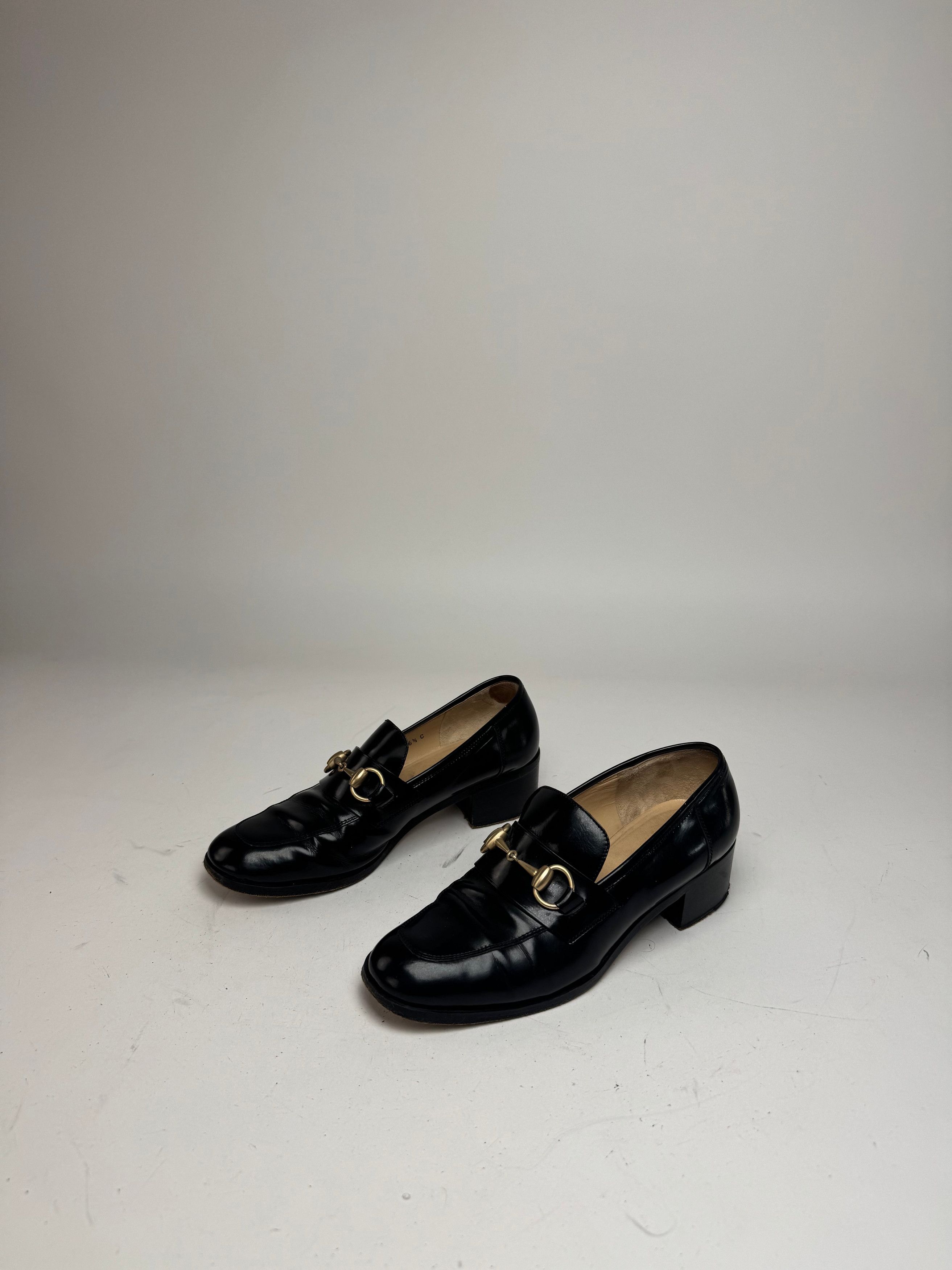 Gucci Vintage Patent Leather Horsebit Pumps EU36,5 Size US 5 / IT 35 - 4 Thumbnail