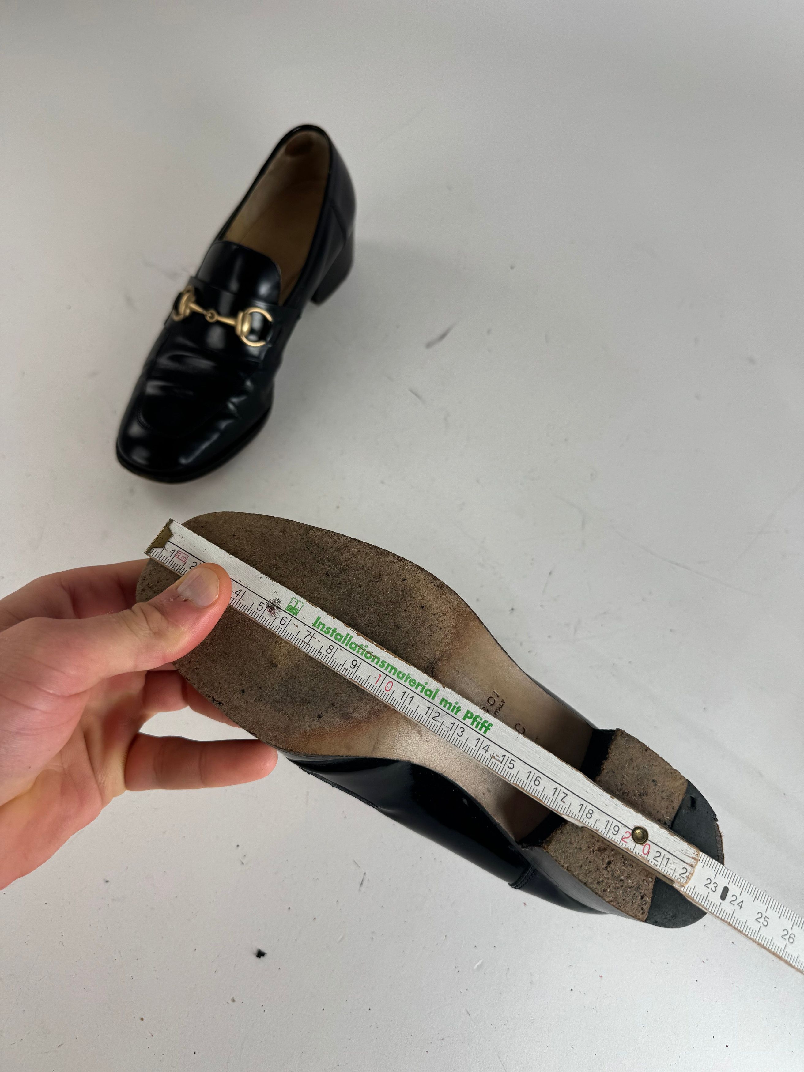 Gucci Vintage Patent Leather Horsebit Pumps EU36,5 Size US 5 / IT 35 - 8 Thumbnail