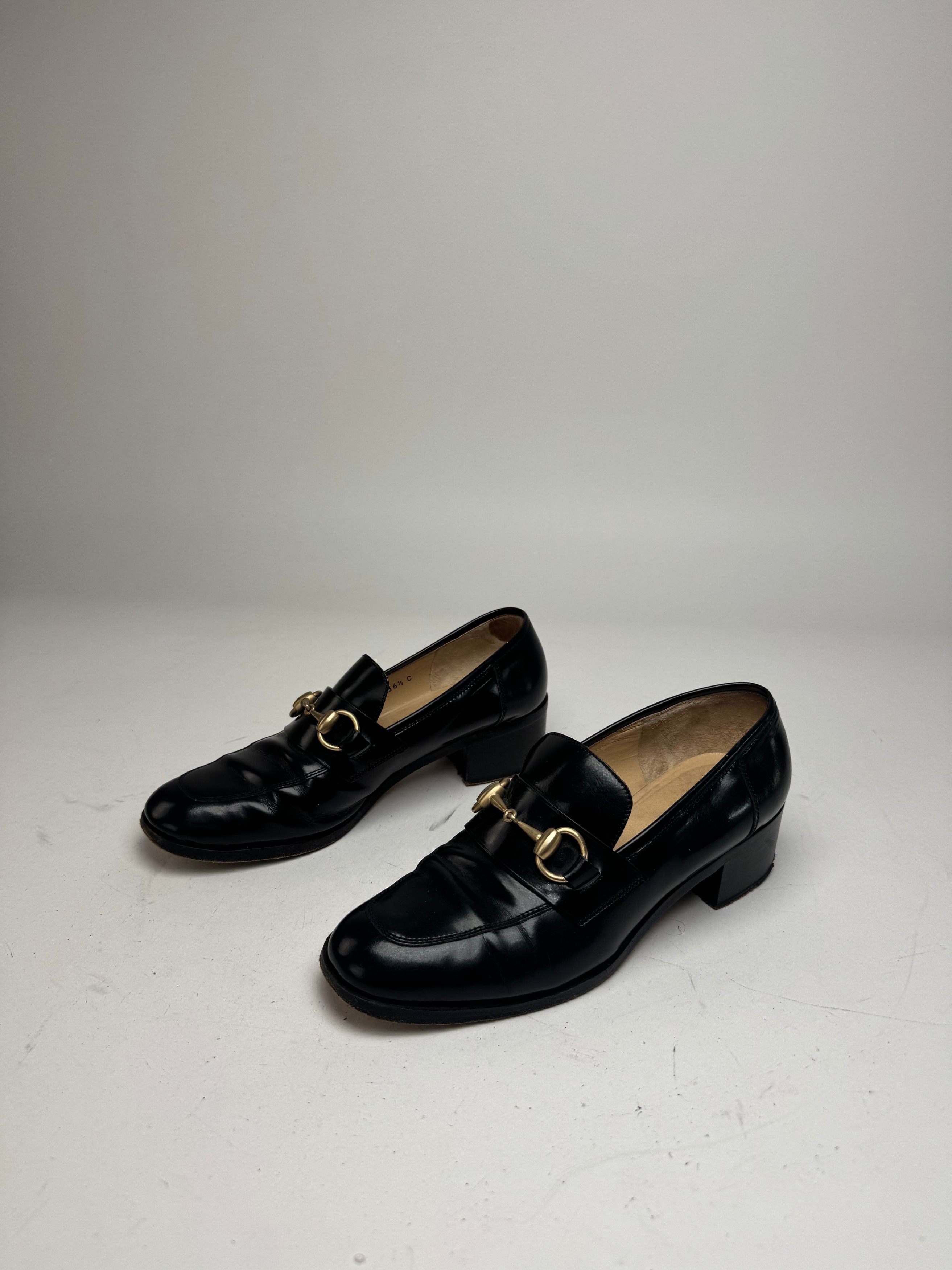 Gucci Vintage Patent Leather Horsebit Pumps EU36,5 Size US 5 / IT 35 - 12 Thumbnail