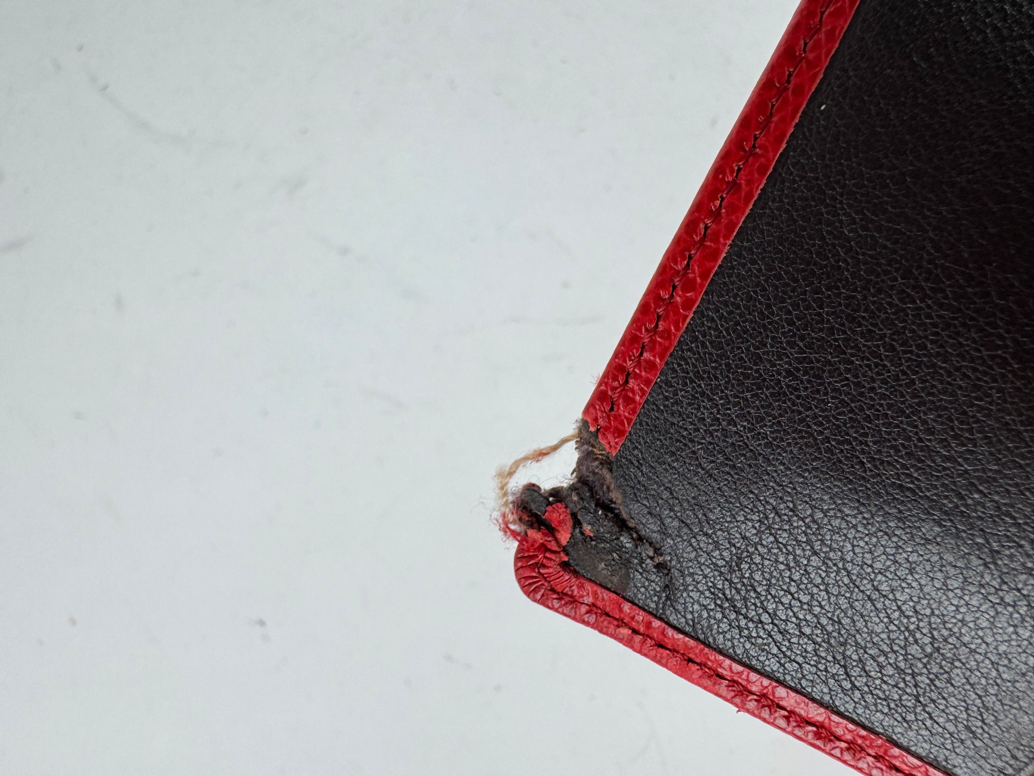 Loewe Vintage Madrid Leather Wallet Red Size ONE SIZE - 4 Thumbnail