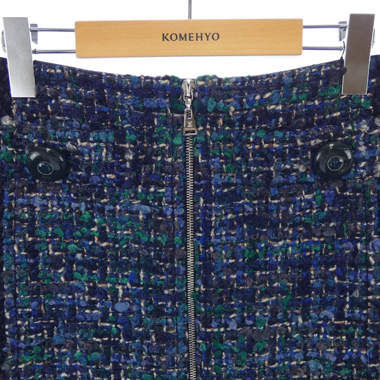 Louis Vuitton Louis Vuitton Louis Vuitton Skirt Cotton Skirts F6SK06UGK DUTY FREE for USA Size ONE SIZE - 5 Thumbnail