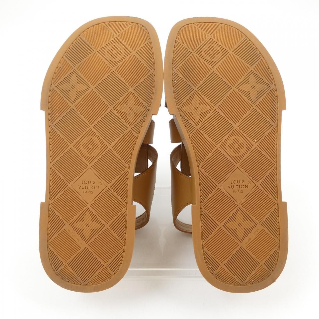 Louis Vuitton Louis Vuitton Louis Vuitton Maya Line Calf Leather Sandals Leather Shoes DUTY FREE for USA Size ONE SIZE - 4 Thumbnail