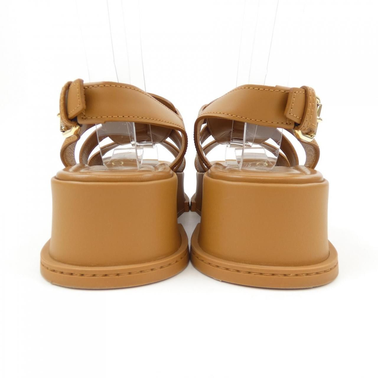 Louis Vuitton Louis Vuitton Louis Vuitton Maya Line Calf Leather Sandals Leather Shoes DUTY FREE for USA Size ONE SIZE - 5 Thumbnail