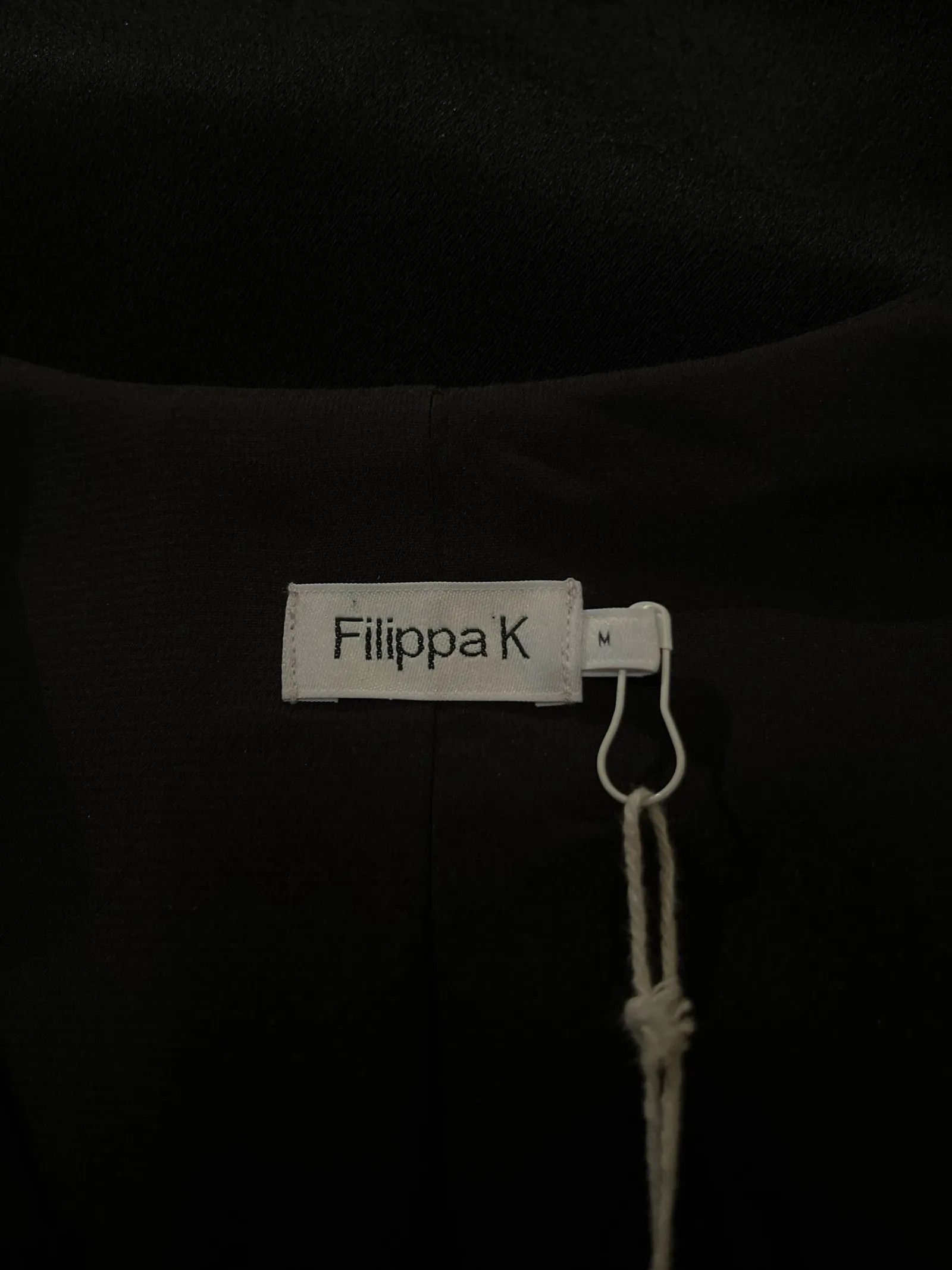 Filippa K Filippa K Satin Crepe Fringe Dress Dress Size M / US 6-8 / IT 42-44 - 2 Thumbnail