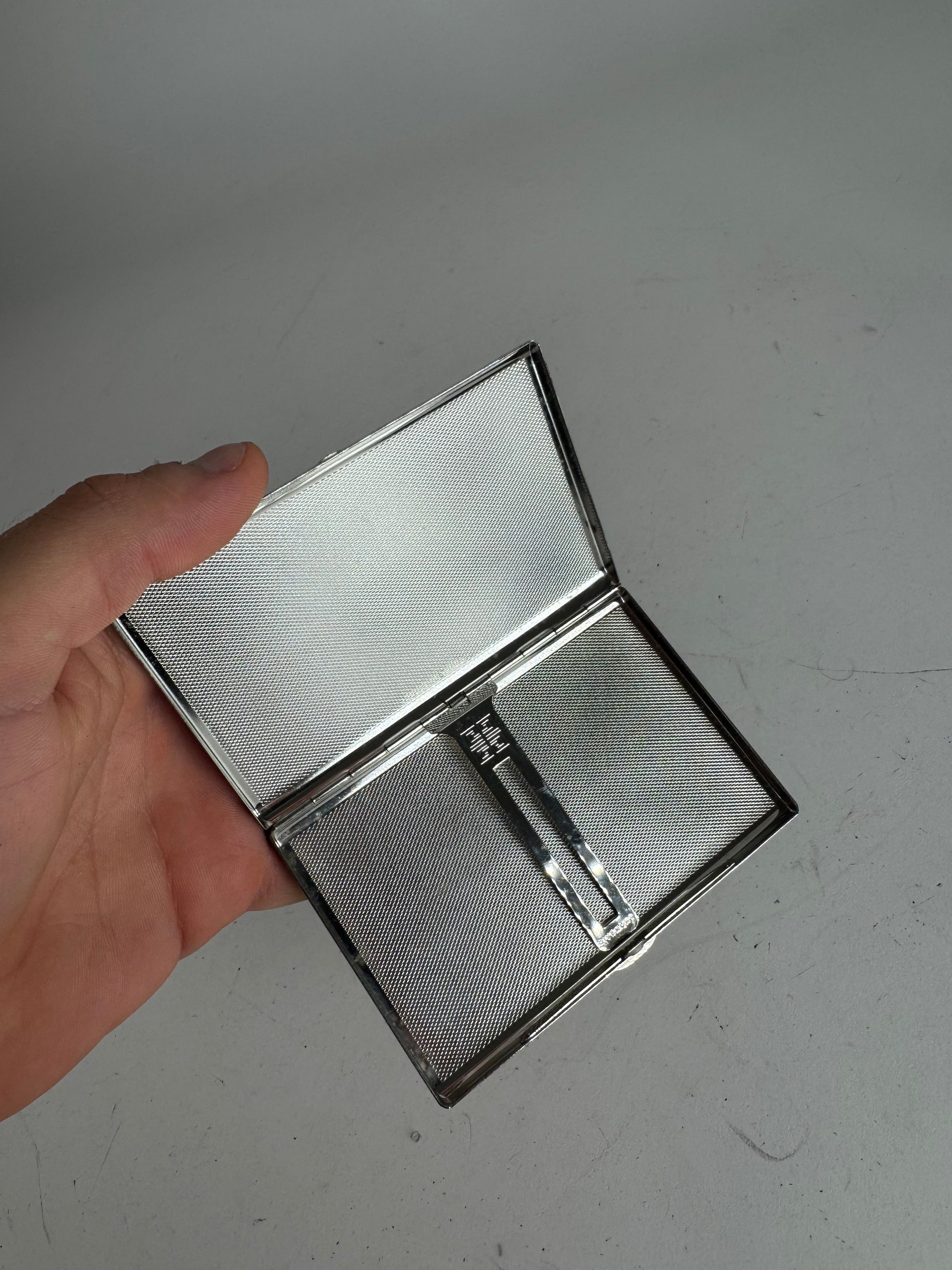 Givenchy Vintage Metal Card Holder / Cigarette Case Silver Size ONE SIZE - 3 Thumbnail