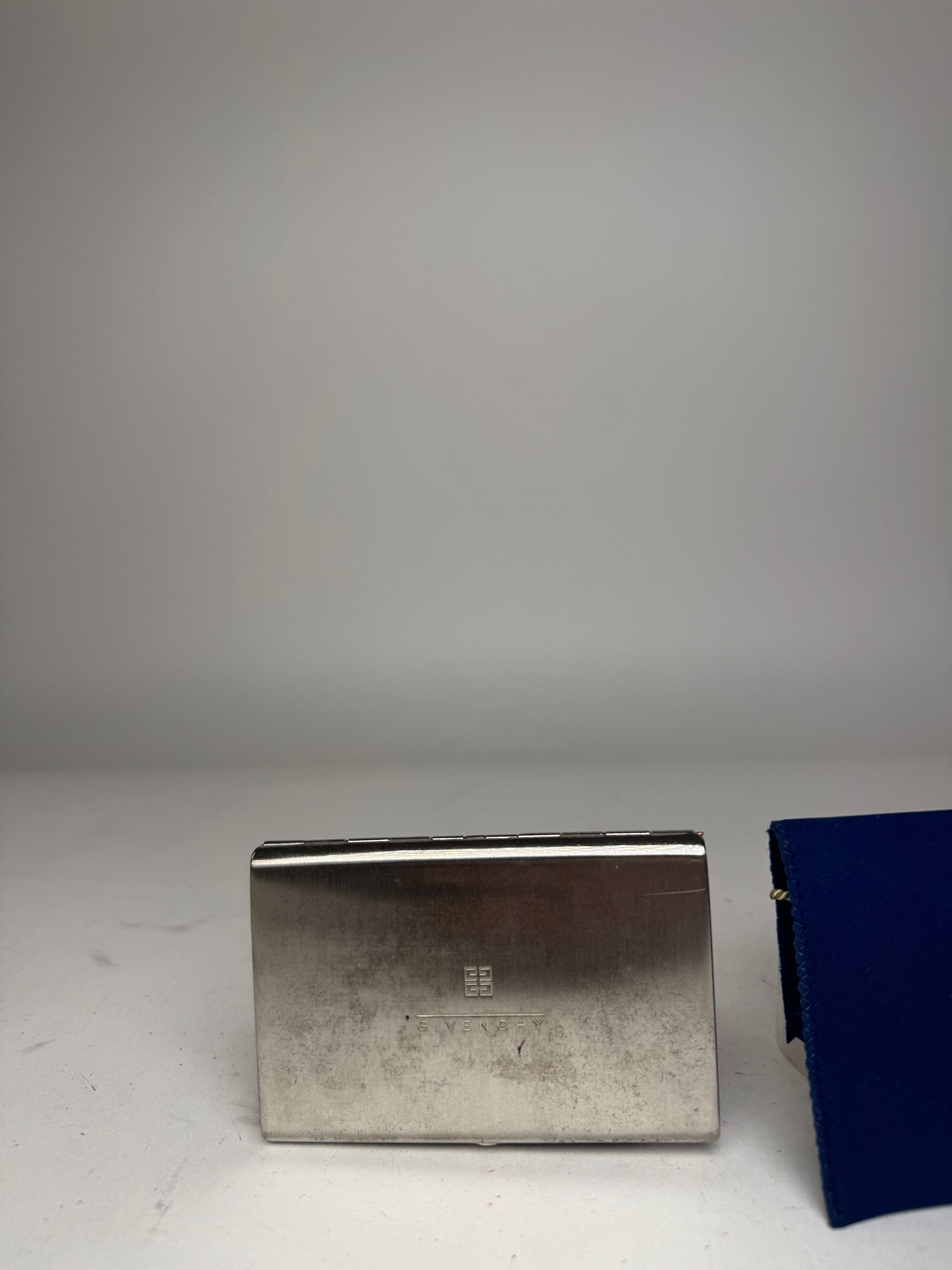 Givenchy Vintage Metal Card Holder / Cigarette Case Silver Size ONE SIZE - 7 Thumbnail