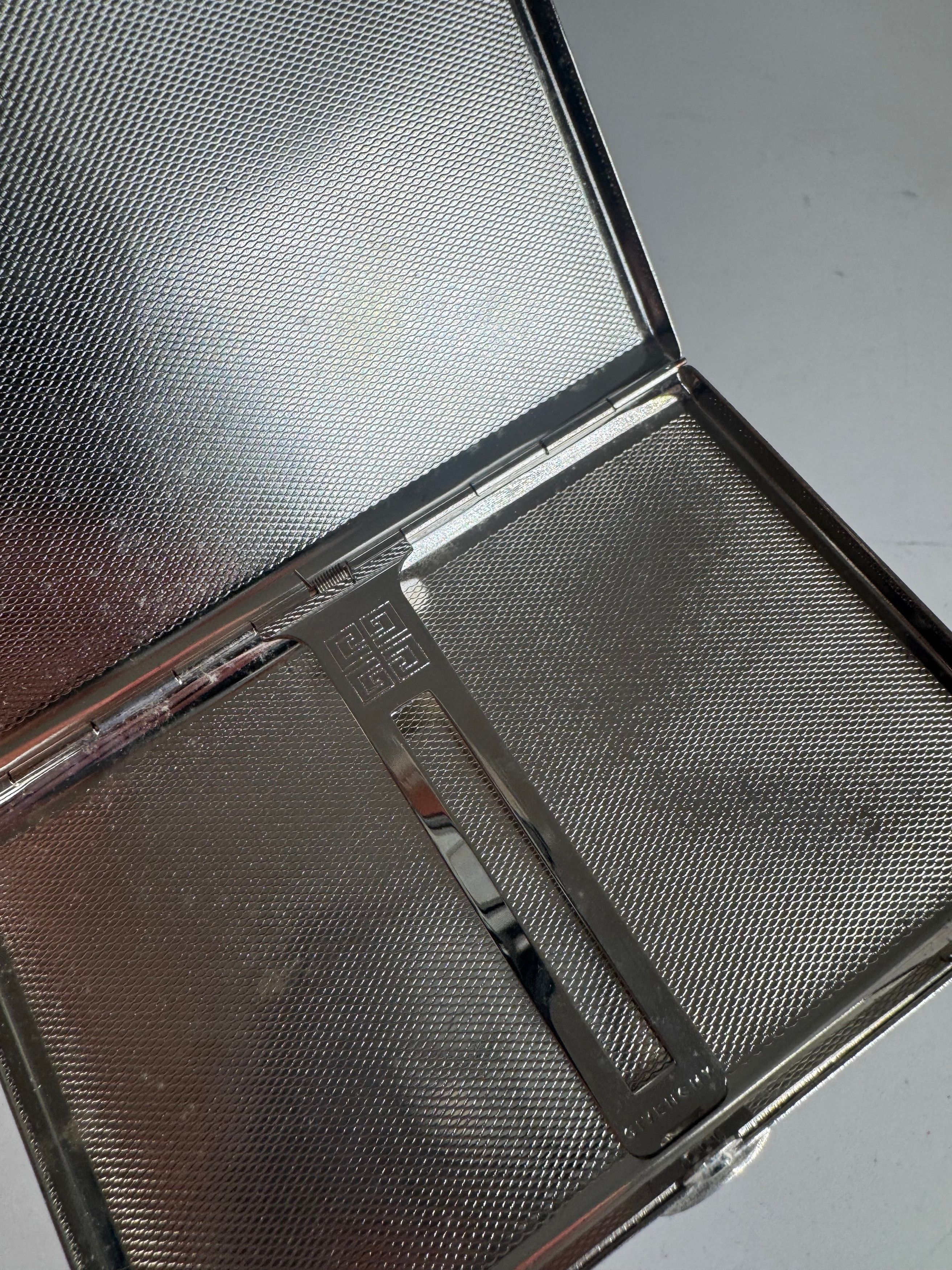 Givenchy Vintage Metal Card Holder / Cigarette Case Silver Size ONE SIZE - 5 Thumbnail