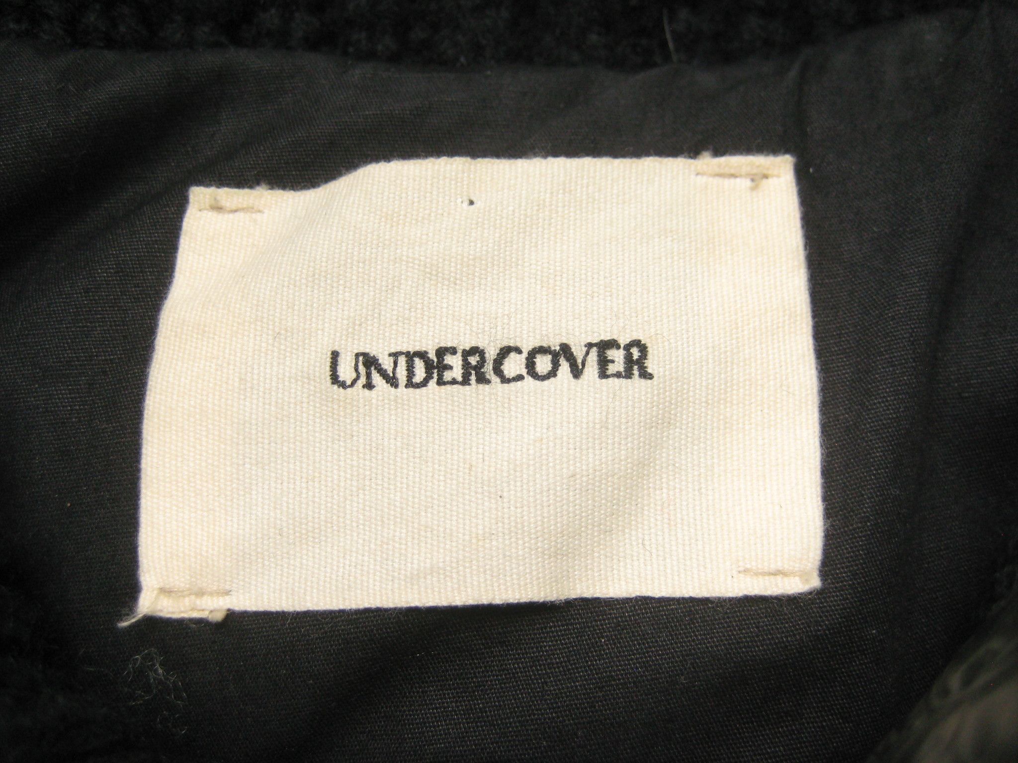 Undercover Tooled Leather Down Filled Quilted Knit Wool Hood Puffervest Size US S / EU 44-46 / 1 - 6 Thumbnail