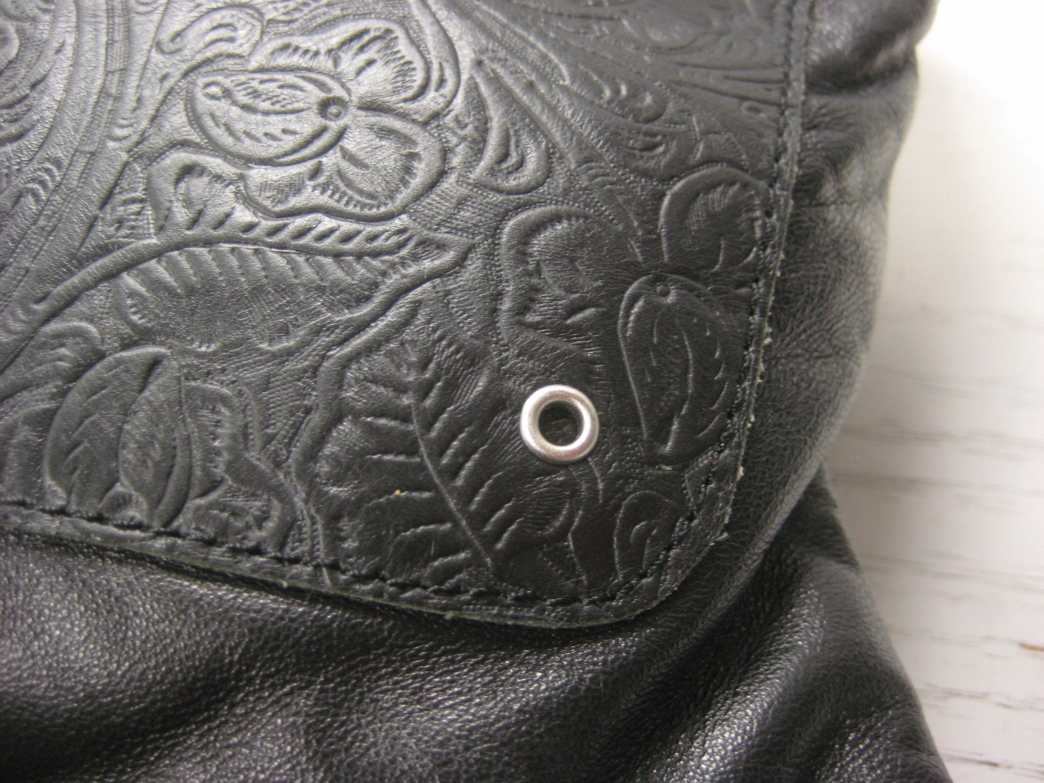 Undercover Tooled Leather Down Filled Quilted Knit Wool Hood Puffervest Size US S / EU 44-46 / 1 - 16 Thumbnail