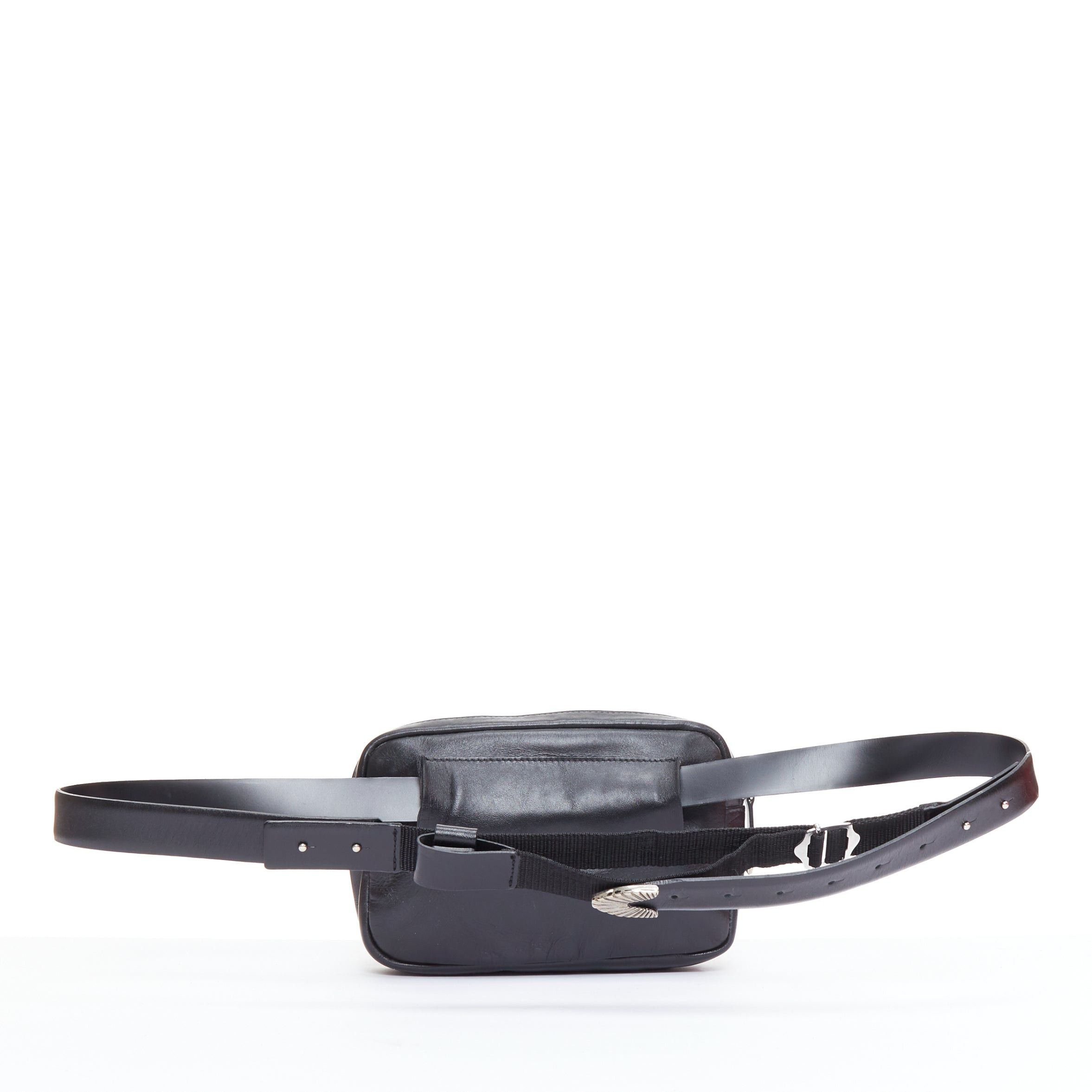 Toga TOGA ARCHIVES Pulla black western embroidered hardware belt bag Size ONE SIZE - 4 Thumbnail