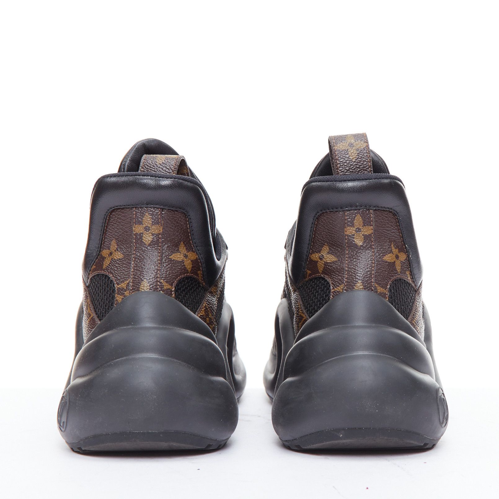 Louis Vuitton LOUIS VUITTON Archlight black LV monogram chunky sneakers EU39 Size US 9 / IT 39 - 5 Thumbnail