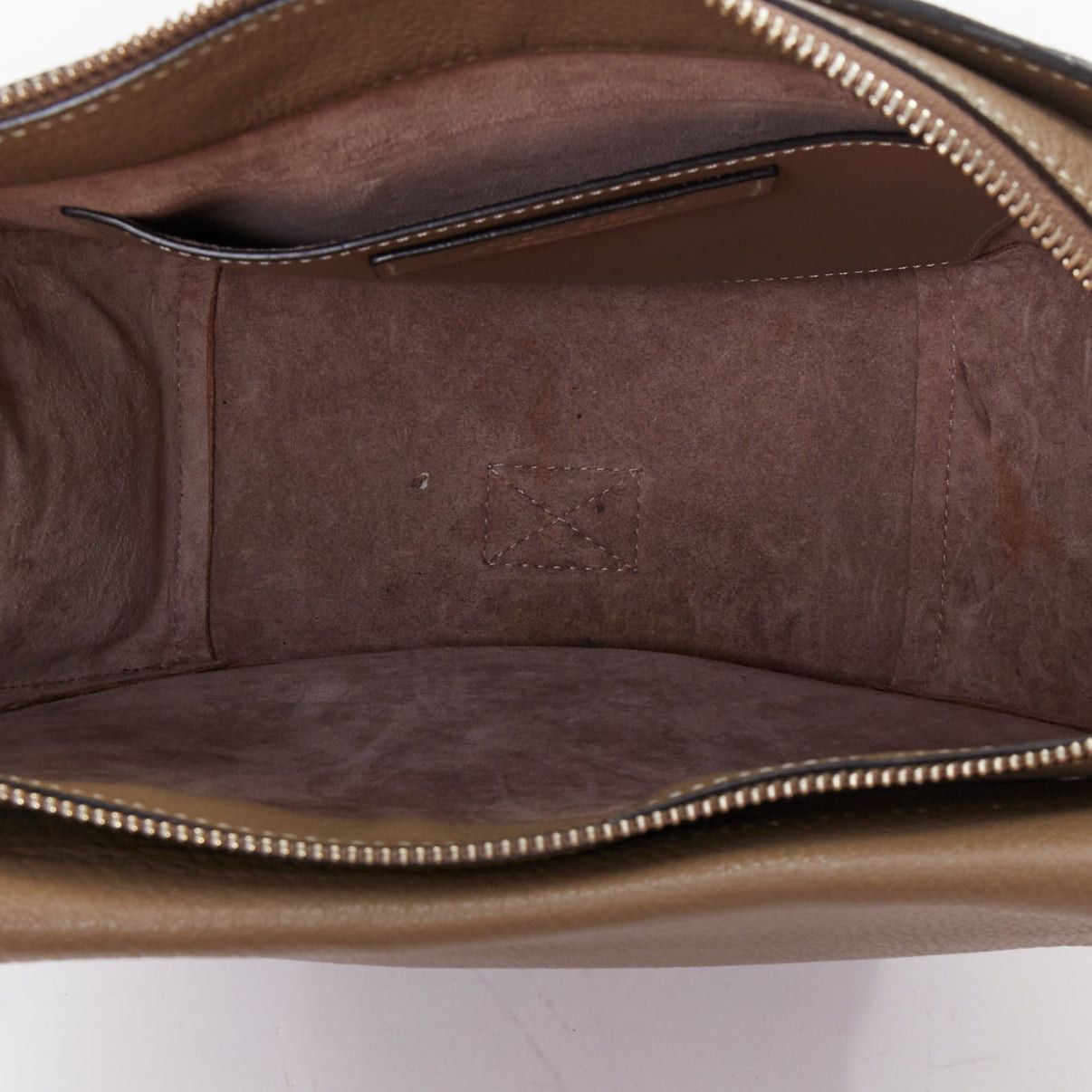 JW Anderson JW ANDERSON Bike taupe leather pocket braided half moon crossbody bag Size ONE SIZE - 10 Thumbnail