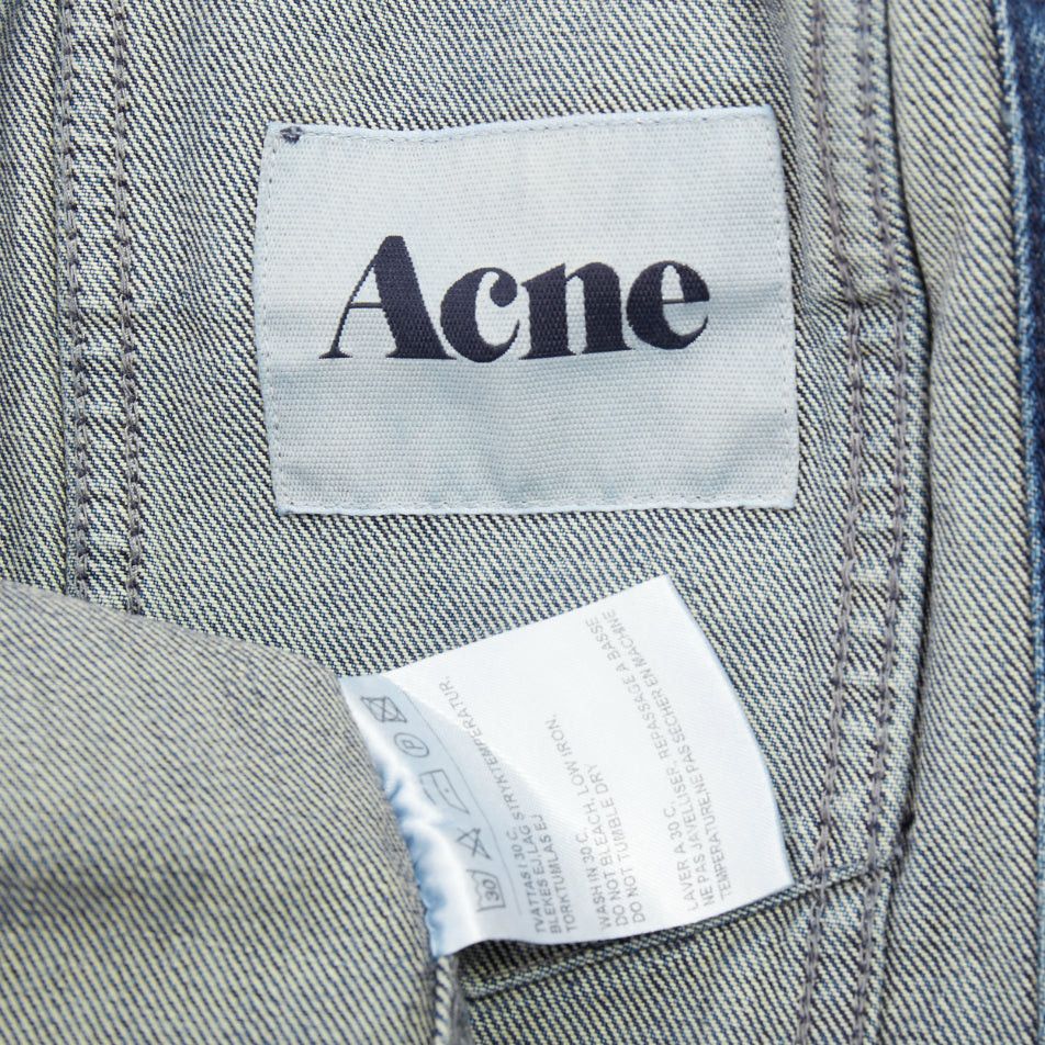 Acne Studios ACNE STUDIOS 2012 Fever Torn blue distressed denim cut out jacket FR34 XS Size XS / US 0-2 / IT 36-38 - 9 Thumbnail