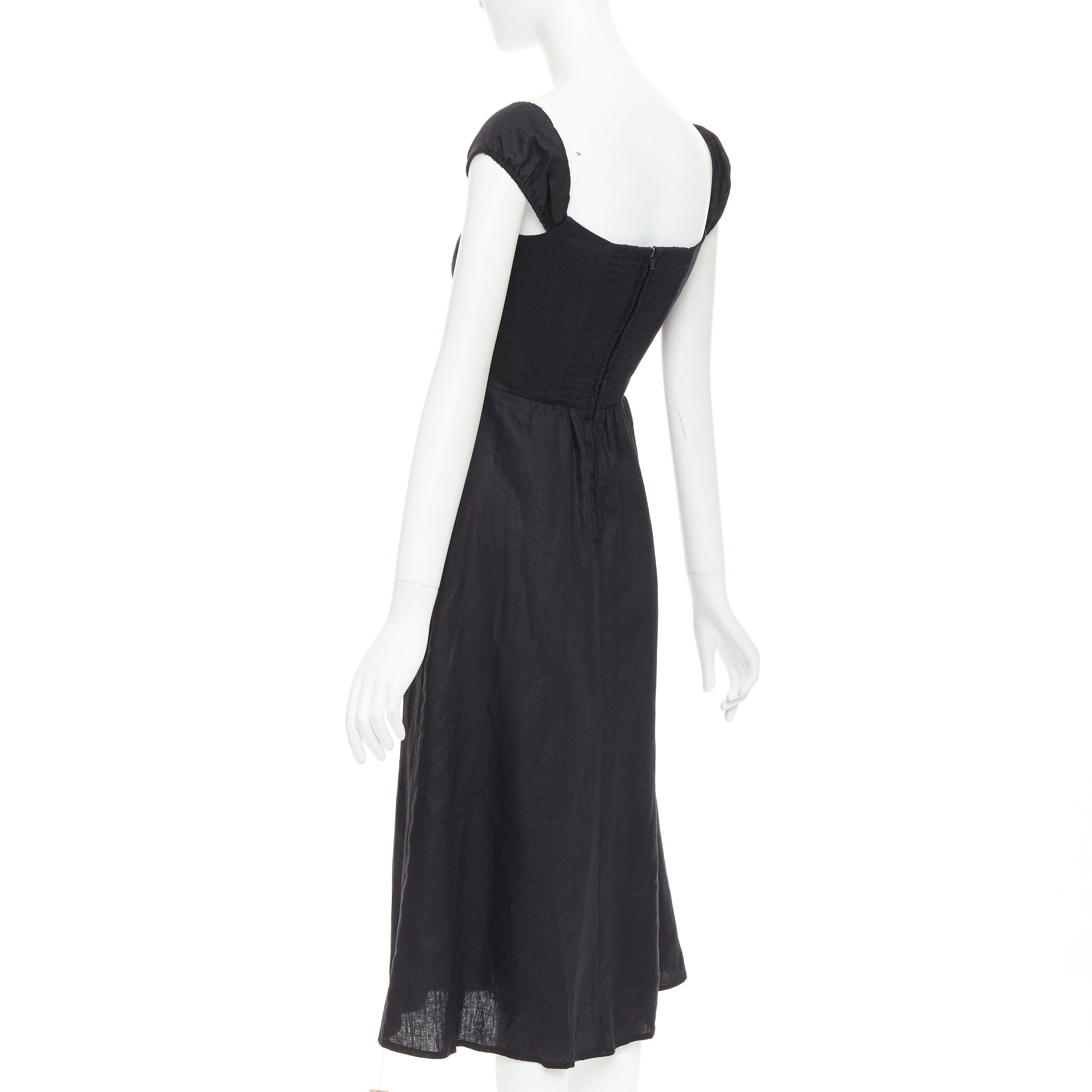 linen dresses france French Riviera Linen Dress – SOLAÍ THE LABEL main image 0