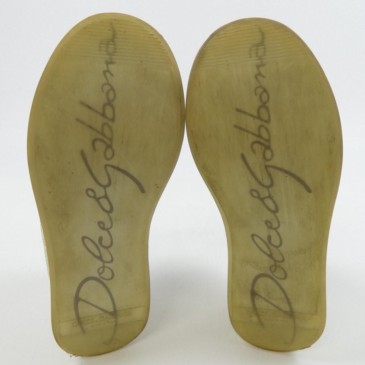 Dolce & Gabbana Dolce & Gabbana Dolce&Gabbana Sneakers Leather Shoes DUTY FREE for USA Size ONE SIZE - 4 Thumbnail