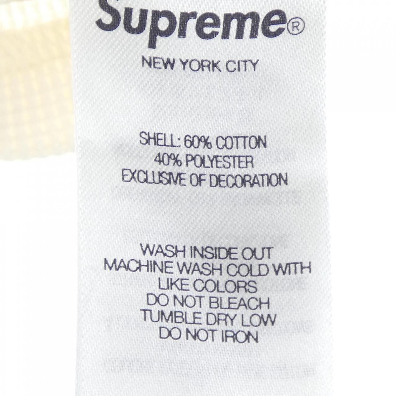 Supreme Supreme Supreme APHEX TWIN THERMAL Top Cotton Tops APHEX TWIN THERMAL DUTY FREE for USA Size ONE SIZE - 3 Thumbnail
