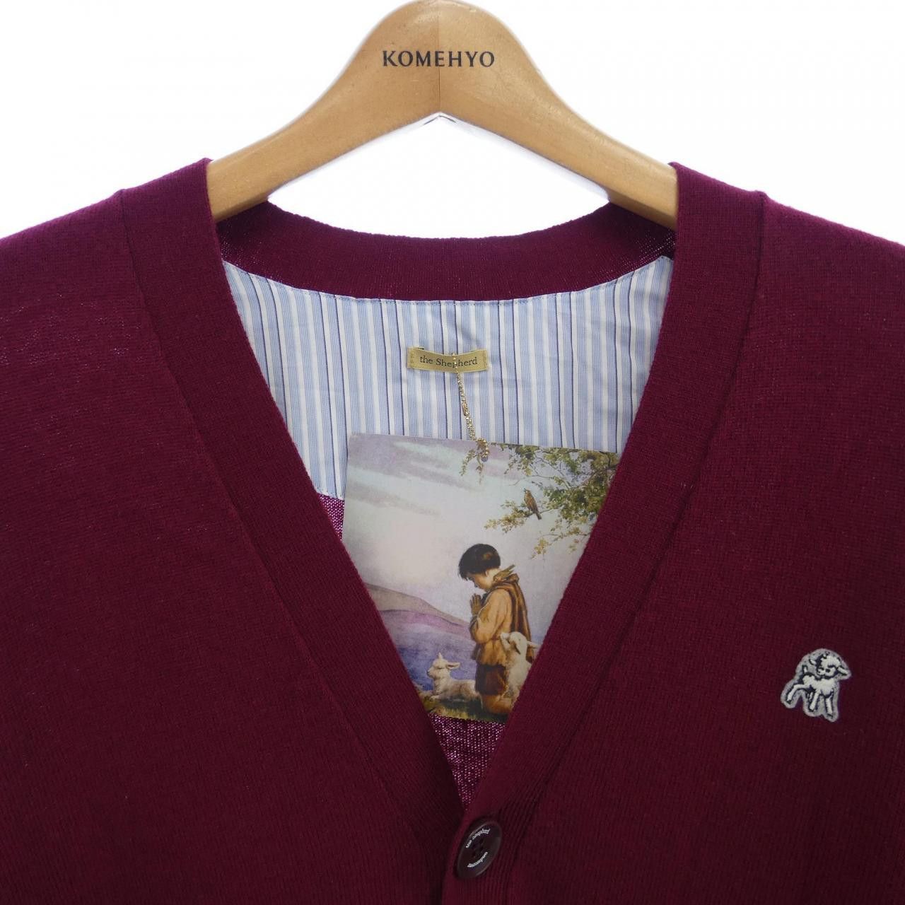 Other Other The Shepherd Cashmere Blend Cardigan Others Tops US2D4992-2 DUTY FREE for USA Size ONE SIZE - 5 Thumbnail