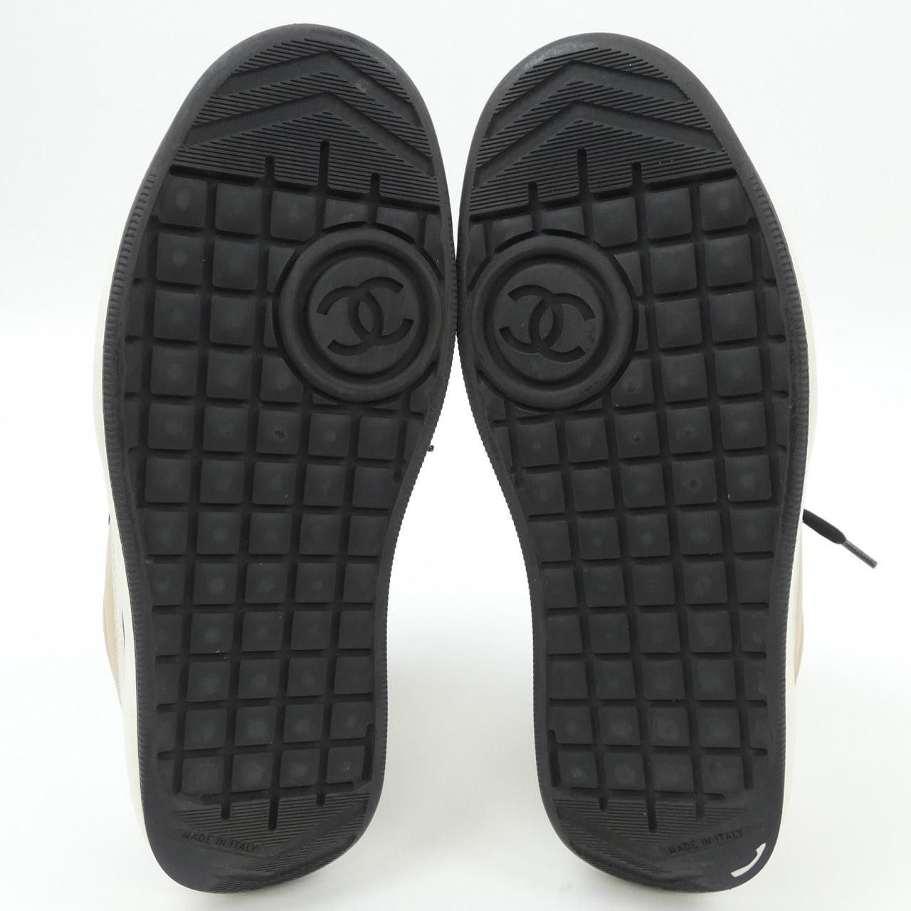 Chanel Chanel Chanel G45212B14072 Lambskin/Suede Calfskin Sneakers Leather Shoes G45212B14072 DUTY FREE for USA Size ONE SIZE - 4 Thumbnail