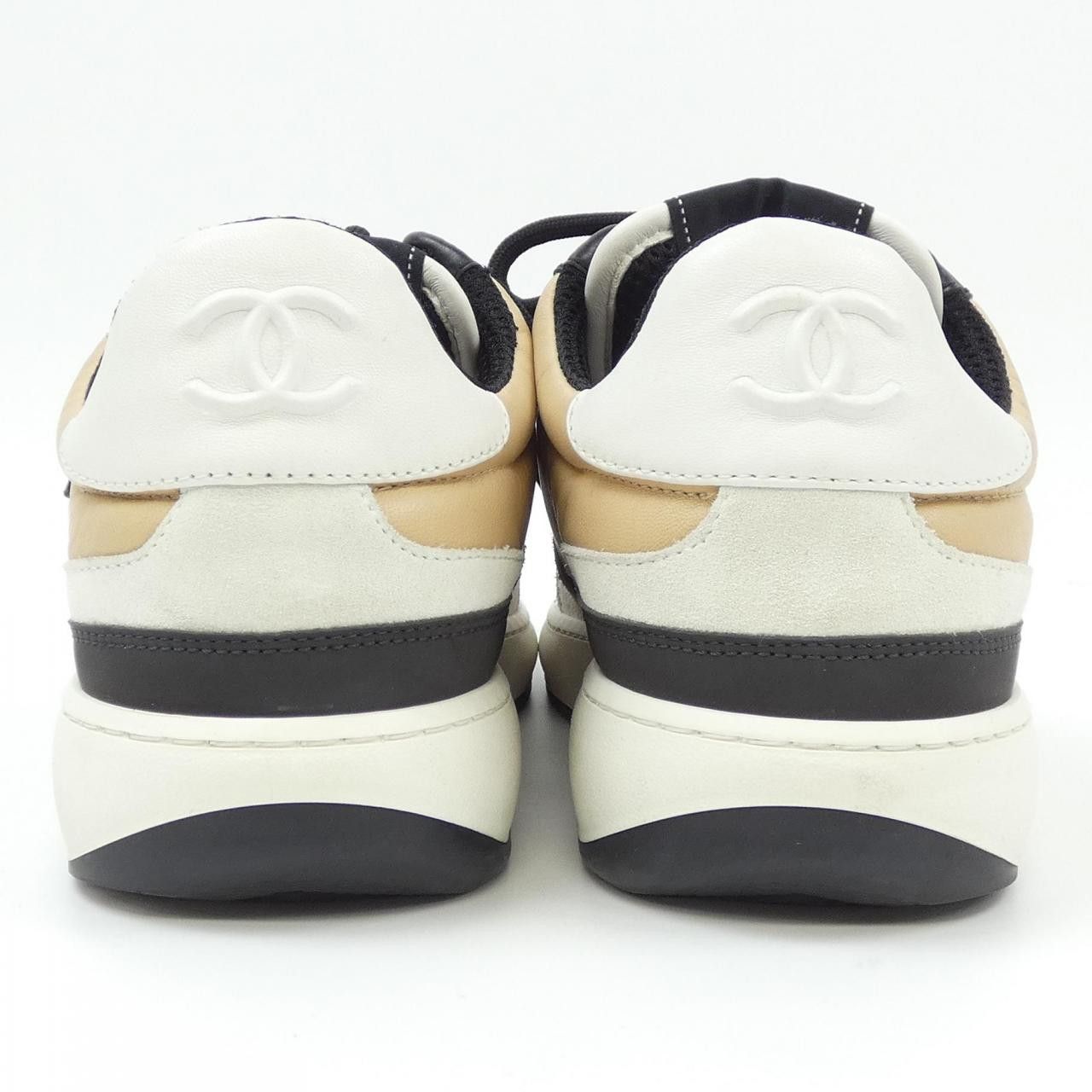 Chanel Chanel Chanel G45212B14072 Lambskin/Suede Calfskin Sneakers Leather Shoes G45212B14072 DUTY FREE for USA Size ONE SIZE - 5 Thumbnail
