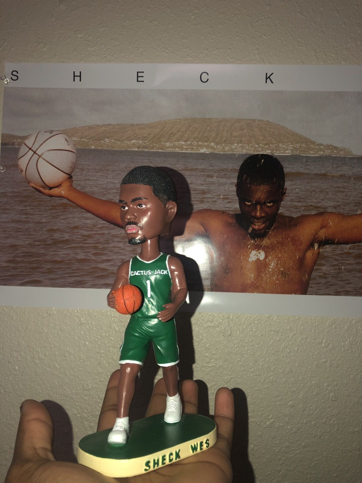 Other SHECK WES EXCLUSIVE CACTUS JACK BOBBLEHEAD 🌵🏀 Grailed