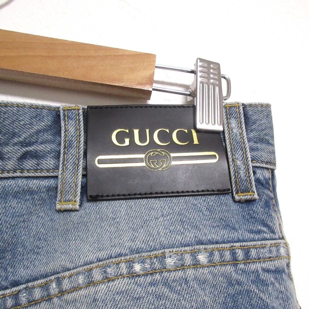 Gucci Gucci Gucci 623953 Denim Pants Denim Jeans 623953 DUTY FREE for USA Size ONE SIZE - 8 Thumbnail