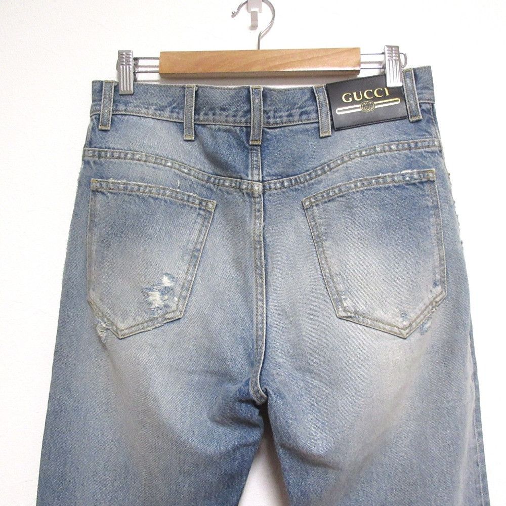 Gucci Gucci Gucci 623953 Denim Pants Denim Jeans 623953 DUTY FREE for USA Size ONE SIZE - 6 Thumbnail