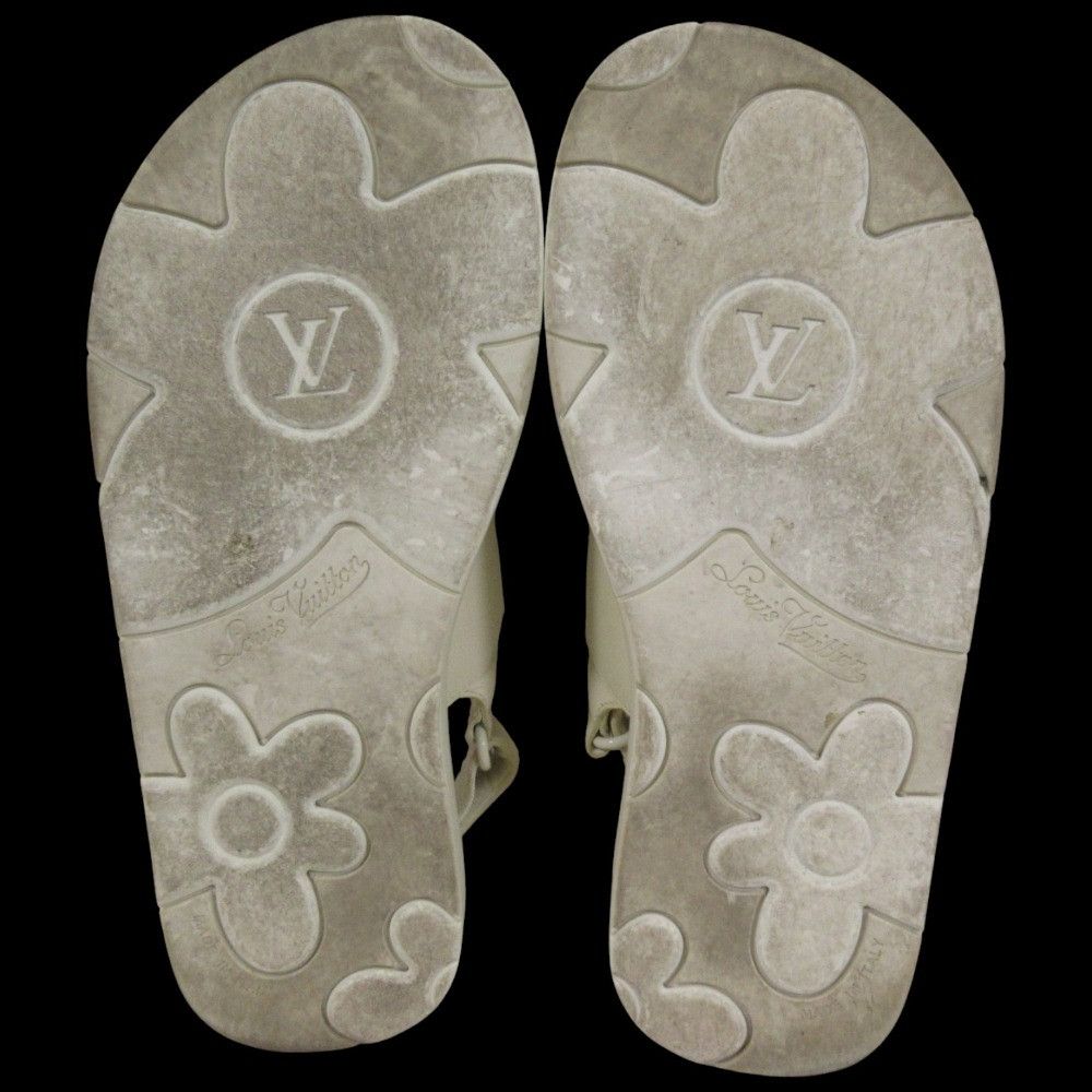 Louis Vuitton Louis Vuitton Louis Vuitton Flower Line Sport Sandals Leather Shoes DUTY FREE for USA Size ONE SIZE - 6 Thumbnail