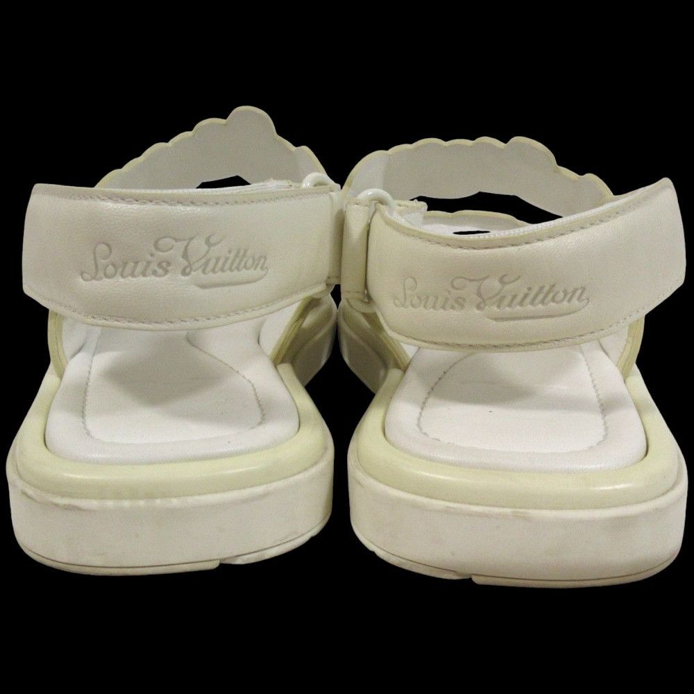 Louis Vuitton Louis Vuitton Louis Vuitton Flower Line Sport Sandals Leather Shoes DUTY FREE for USA Size ONE SIZE - 5 Thumbnail